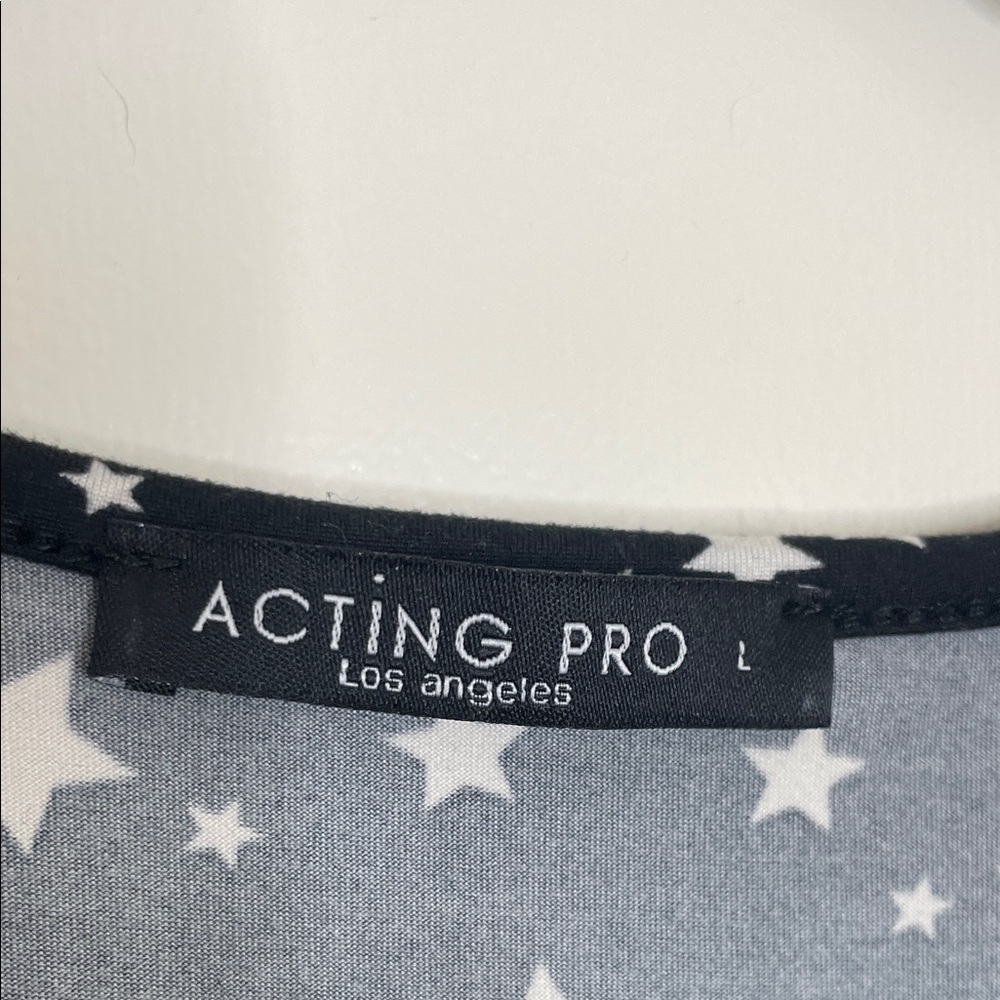 Acting Pro Black Pattern Blouse - Picture 2 of 4
